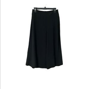 Wet Seal Black Bell Bottom Flare Mid-rise Cropped Pants Size 7